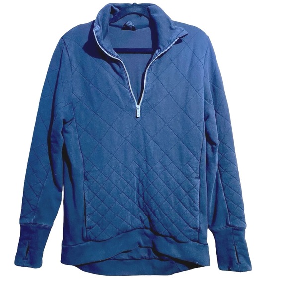 lululemon athletica Jackets & Blazers - Lululemon black quilted forever warm pullover in excellent condition women's 8